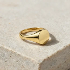 Emerald Signet Ring